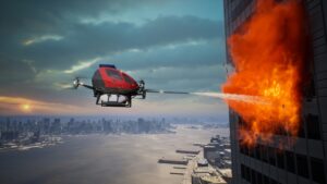 Các thành phố lớn cần thêm một tầng phản ứng khẩn cấp trên không từ UAV